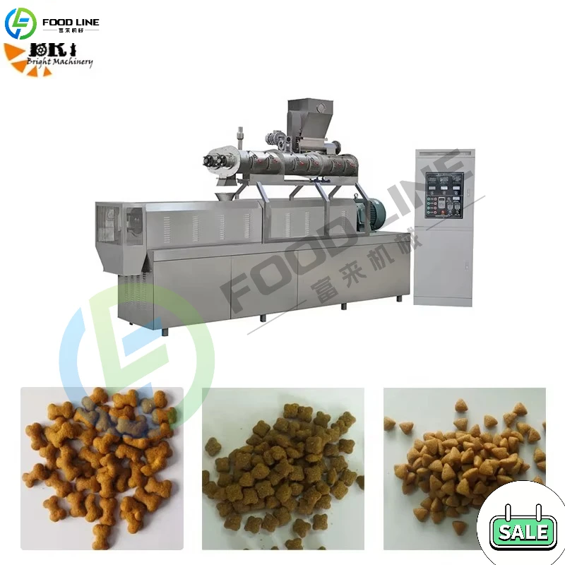 Linea di produzione automatica di alimenti per gatti per attrezzature industriali per alimenti per animali domestici per uso commerciale - immagine 4