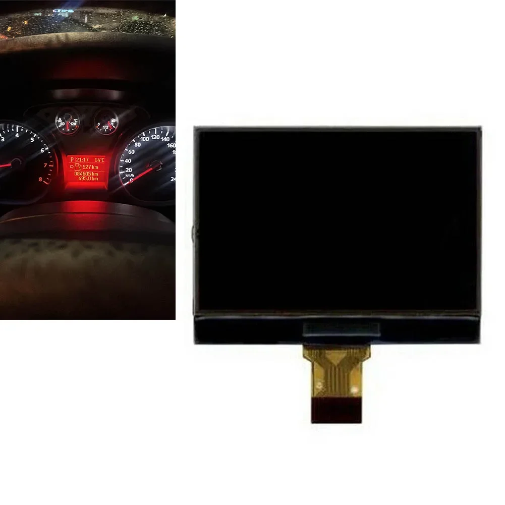 Newest Plug-And-Play Black LCD Display Screen For Ford Focus C-Max Instrument Cluster Dashboard 2007-2013
