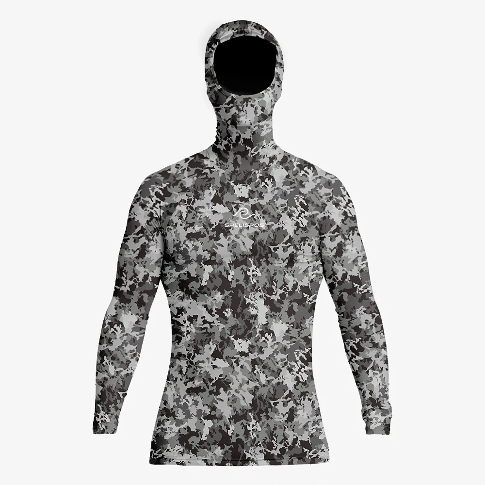 Surfing Hoodies Fitness Wear Swimming Diving T-Shirts Tight Long Sleeve Rash Guard Swimwear UV Protection Beach Floatsuit Tops rash guard
