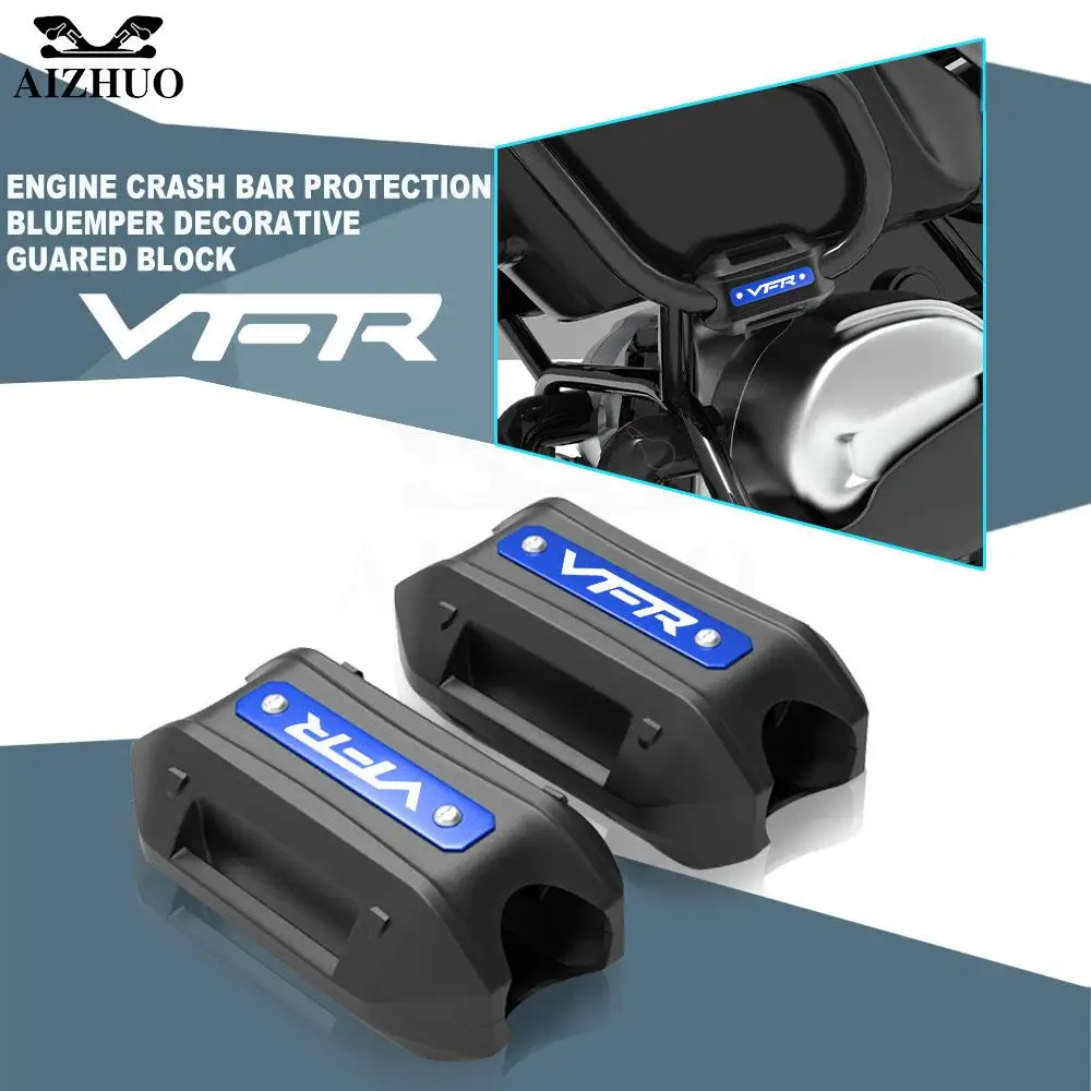 

Crash Bar Bumper Engine Guard Protection Decorative Block VFR For Honda VFR750 VFR800 VFR 800 F VFR800F Accessories VFR 750