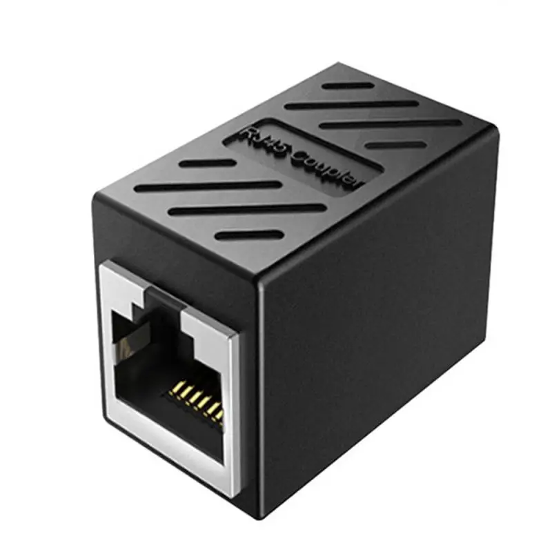 

RJ45 Female To CAT6 Network Ethernet LAN Connector Adapter Coupler Black/Yellow/Red/Blue/White