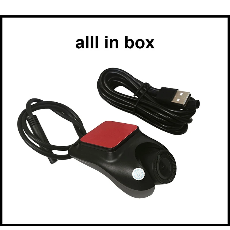 자동차 DVR USB 전면 카메라, 안드로이드 8.1/9 DVD 플레이어 ADAS