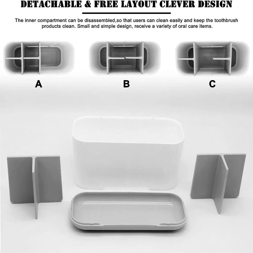 Large Capacity Electric Toothbrush Holder Image 3