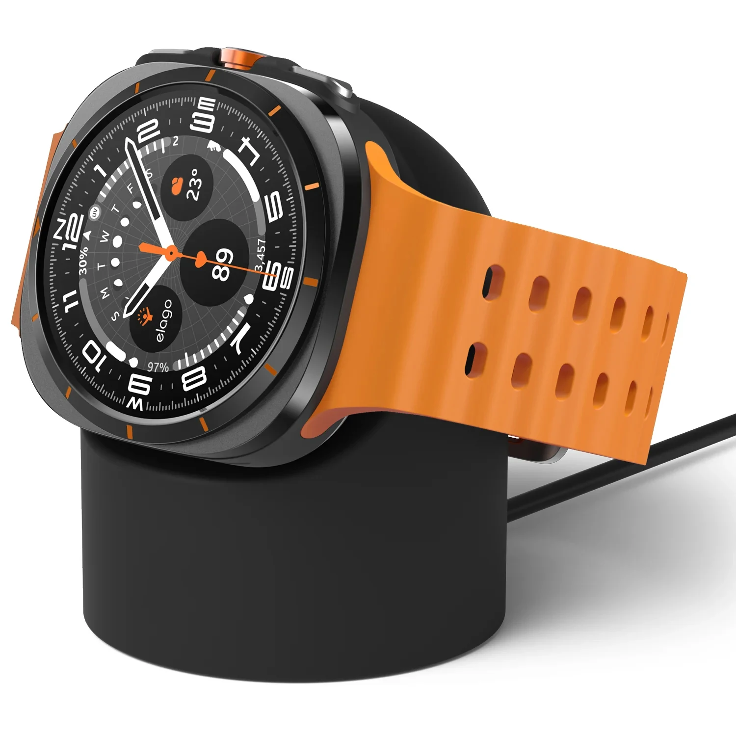 Premium Silicone Charging Bracket for Smartwatch Charger Storage