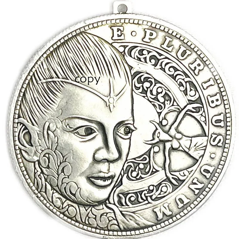 可動式チャレンジコインホボニッケルメルドルの驚きのアートクイーン