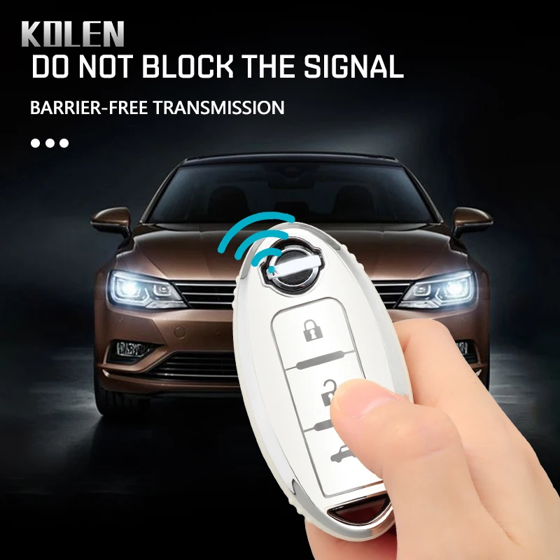 Key Case TPU Car Smart Key Cover Fob For Nissan Qashqai Juke J10 J11 X-Trail T32 T31 Kicks Tiida Altima Pathfinder Note For Infiniti