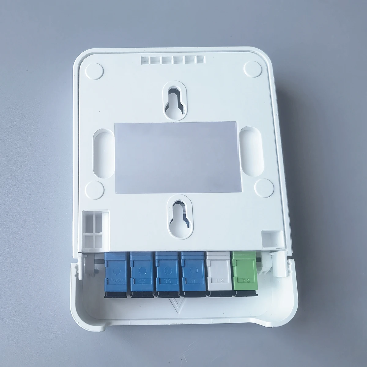 2115 Indoor Optical Router 1x4 Optical Fiber Terminal Box Panel with Splitter-Fibre Optic Distribution Panel Box