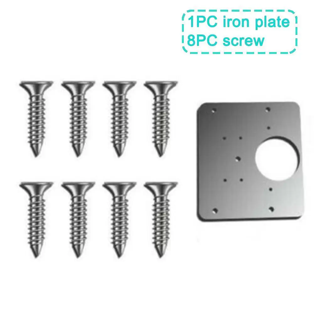 Steel Cabinet Repair Plate Hinge Plate Cabinet Door Hinger Install Backing Hinge Repair Artifact
