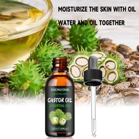 Natural castor oil essential oil,Repairs Damaged Hair Improves Hair Quality Moisturizes Hair Care oil DeepMoisturizing Care 5
