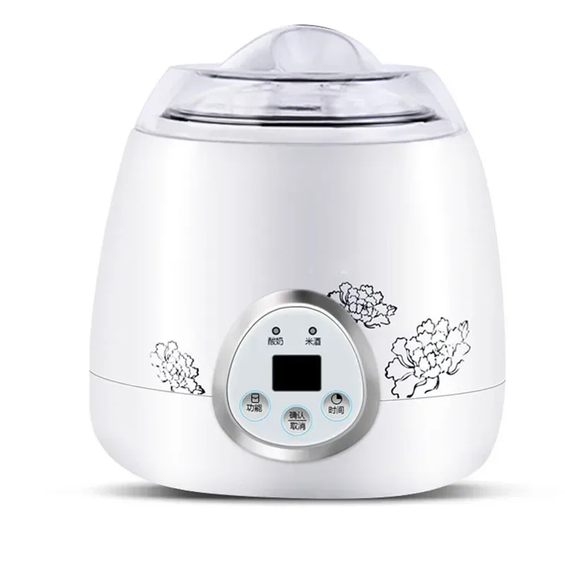 New 1.0L Rice Wine And Yogurt Machine Automatic Household Multi-function Mini Small Intelligent Self-made Fermentation Machine