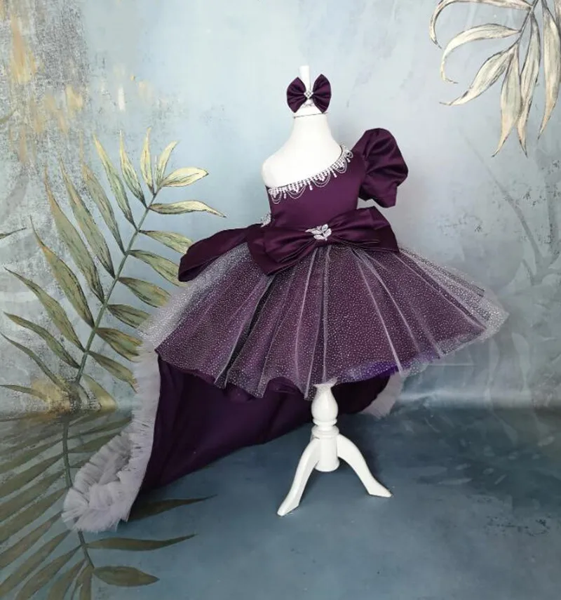 Robe Princesse Violette Fille