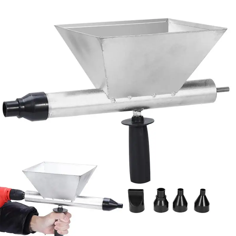 

Electric Grouting Machine Mortar Grout Cement Grout Mortar Applicator Sprayer Heavy Duty Caulking Tool With 4 Nozzles