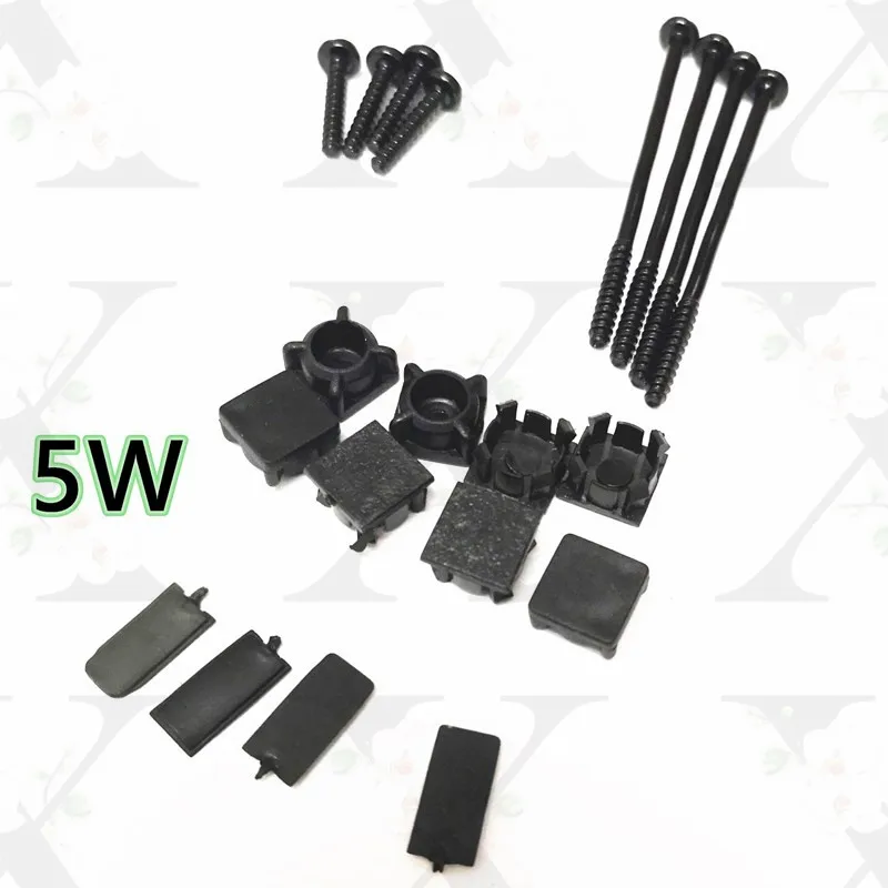 나사 키트 수리 부품 PS2 3W/5W/7W/9W 콘솔 커버 나사 고무 패드 PS2 3000X/5000X/7000X/9000X 하우징 케이스 나사 세트