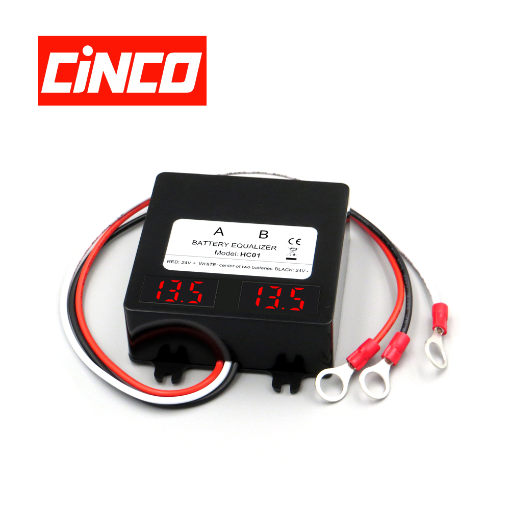 CINCO HC01 Battery Equalizer Lead Acid Batteries Voltage Balancer Lead acid Battery Charger Regulator in Serial 2S Active
