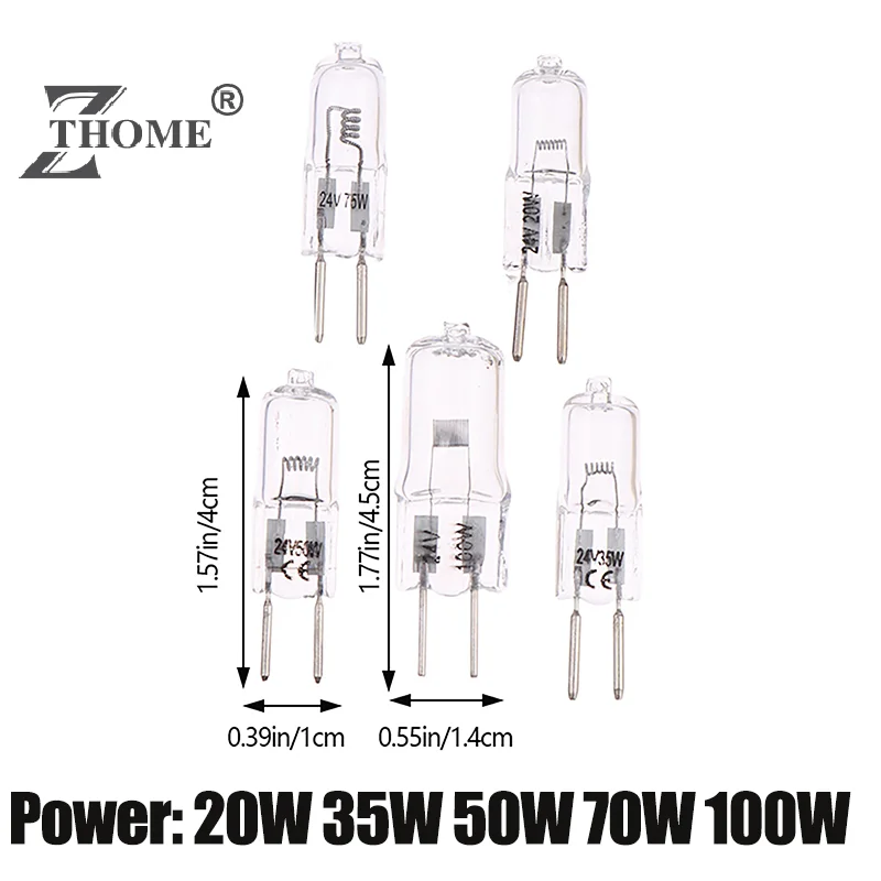 1 шт., G5.3 24 В, 20 Вт, 35 Вт, 50 Вт, 70 Вт, 100 Вт