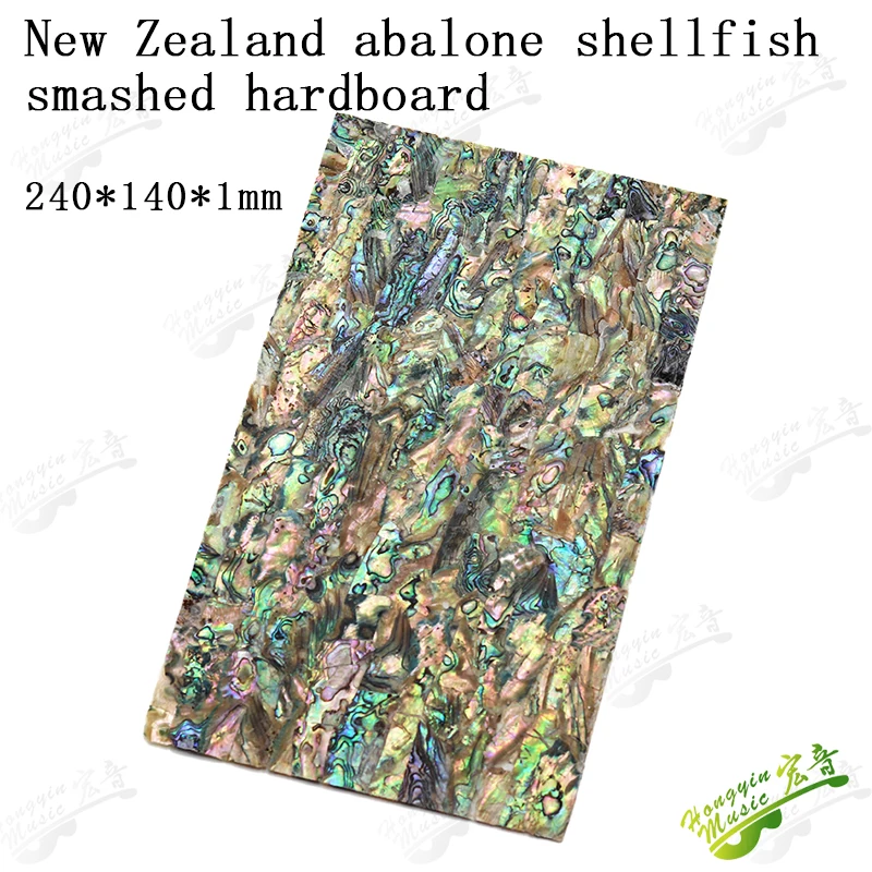 Vibrant New Zealand Abalone Decorative Shell for Guitar Surface Enhancement