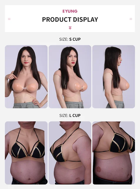 Silicon K Cup Z Cup Breast Forms No Oil, Huge Size, Perfect For Drag Queens  And Costumes Sissy Chest Sizer From Junlong03, $105.6