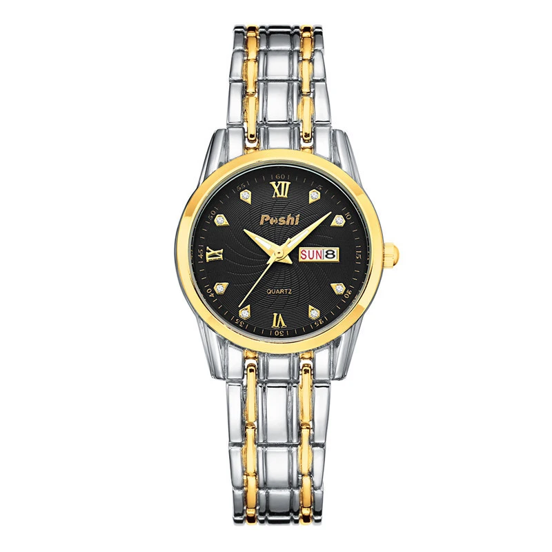Luxury Women Watch Light-luxury Ladies Fashion Quartz Watch Stainless Steel Business Female Clock Leisure Bracelet Wristwatch 3