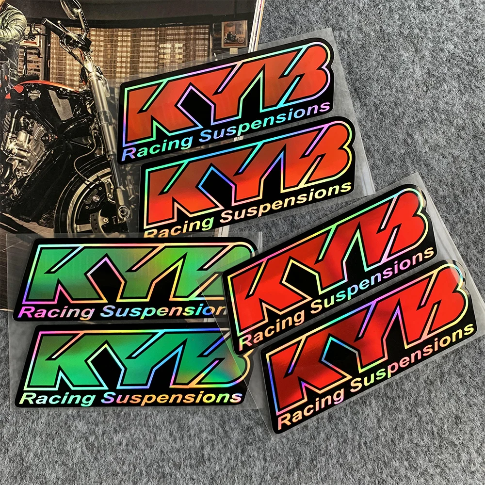 Motocross Motorcycle Stickers Laser Fork KYB Suspension Decal KN GOPRO Bike Reflective Modification Decoration reflective stickers motorcycle stickers bicycle decals auto stickers vinyl stickers custom stickers motorcycle accessories motorcycle helmet stickers motorcycle tank sticker graffiti stickers italy flag stickers wheel hub stickers