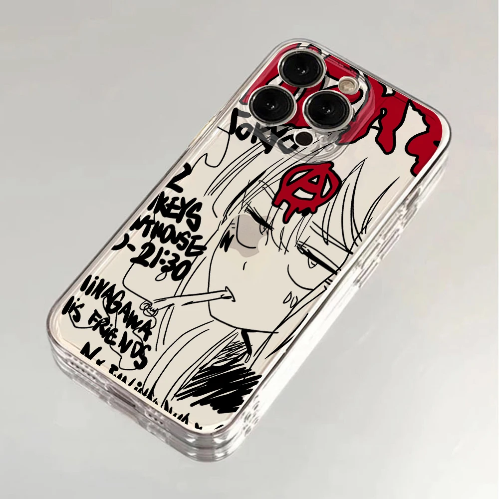 Elegant Komatsu Oosaki Nana Clear Soft Phone Case