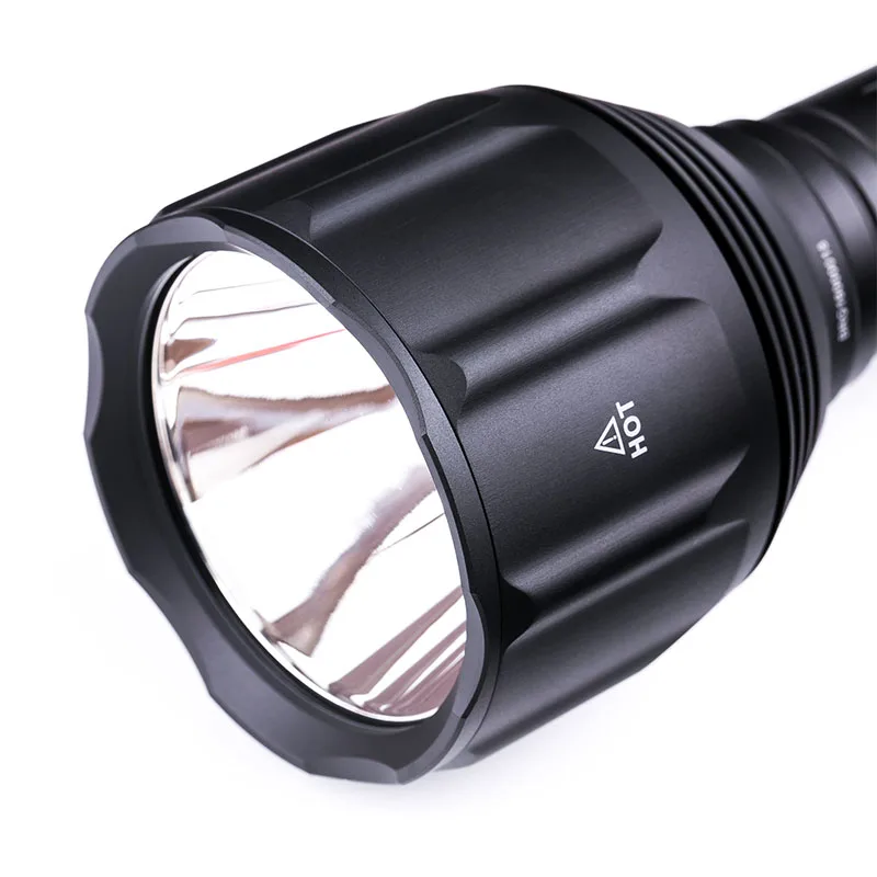 Фото Тактический фонарик дальнего действия Nextorch T7 MAX 1100 м, 1200 люмен, аккумулятор 21700, с дистанционным переключателем и креплением для прицела для охоты №2