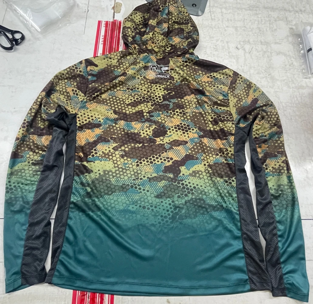 Description Picture 5 of itemNew Mask Hoodies Clothing Ice Silk UPF UV Camo Fishing Hunting Climbing Camping Hiking RIGHTTRACK Outdoor Sports Apparel