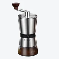 Manual Coffee Grinder High Quality Hand Coffee Mill with Ceramic Grinding Core Adjustable Home Portable Coffee Grinding Tools 1