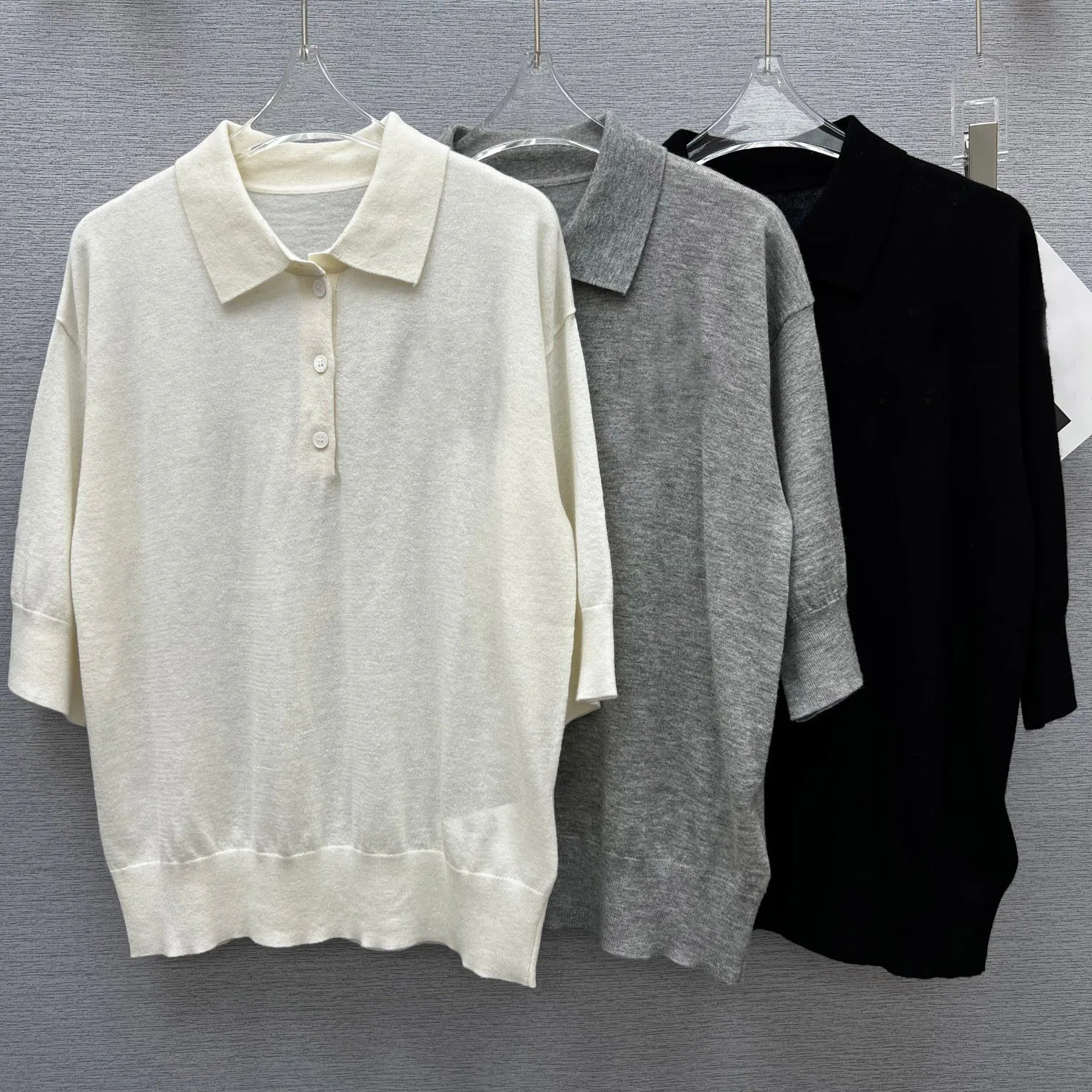 

24 new spring and summer lapel topsA07