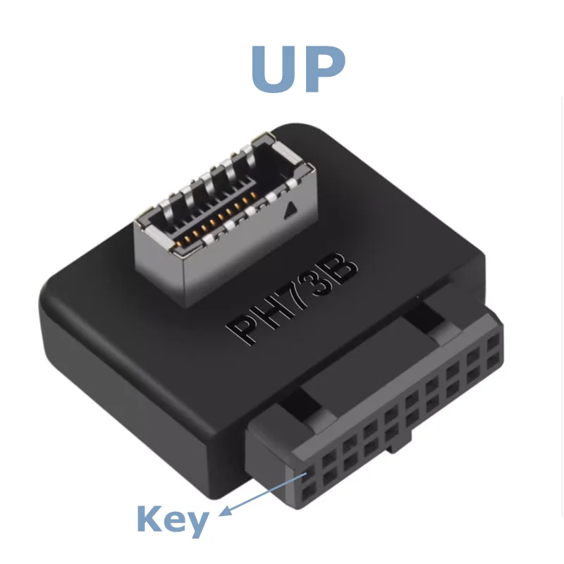 Front Panel Mobo With Usb C Motherboard USB Header 20Pin/19P To