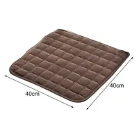 Chair Mat Plush Square Seat Pad for Home Office Comfort Non-slip Chair Cushion for Indoor Outdoor Dining Chairs for Ultimate 4