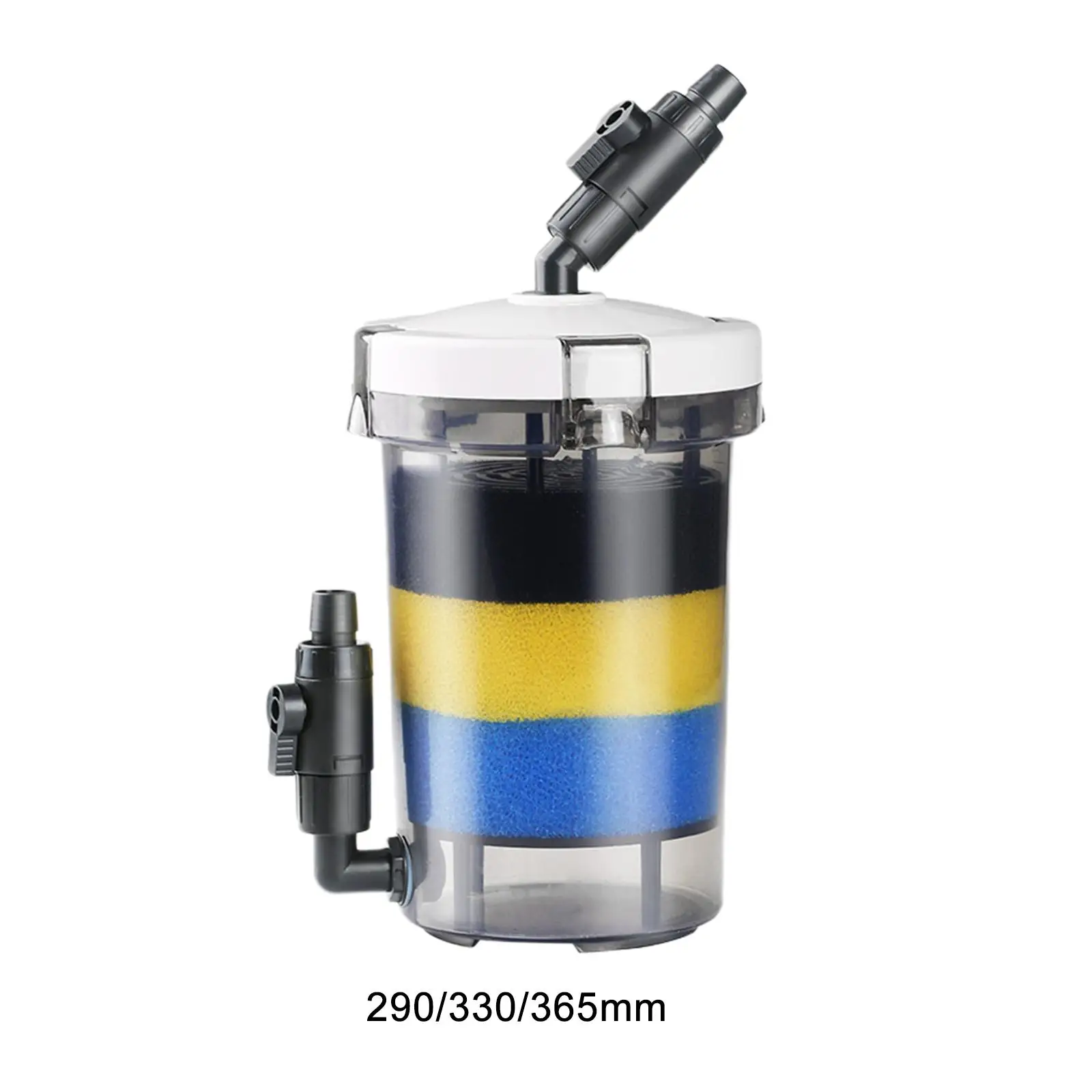 Turtle Tank Filter Aquarium Power Filter Internal Adjustable Flow Multipurpose Equipment Fish Tank Aquarium