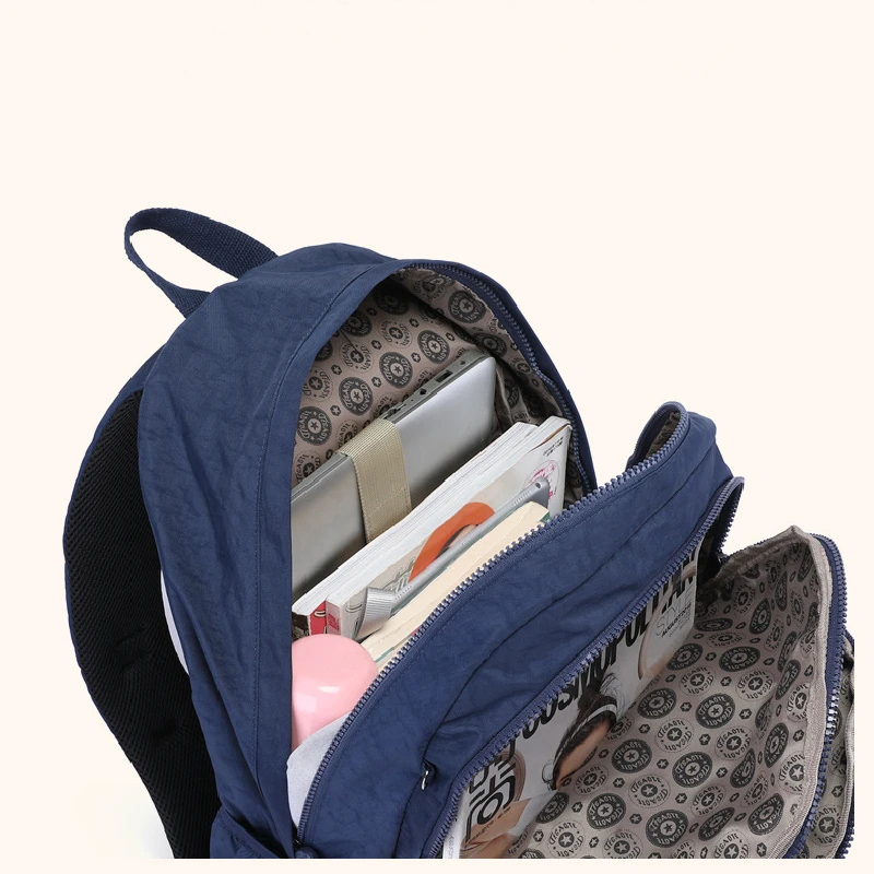 TEGAOTE High Quality A4 Large Capacity 15.6'' Laptop Men Women Backpack SchoolBag Lightweight Travel Bag Blue Black Grey M0990 4