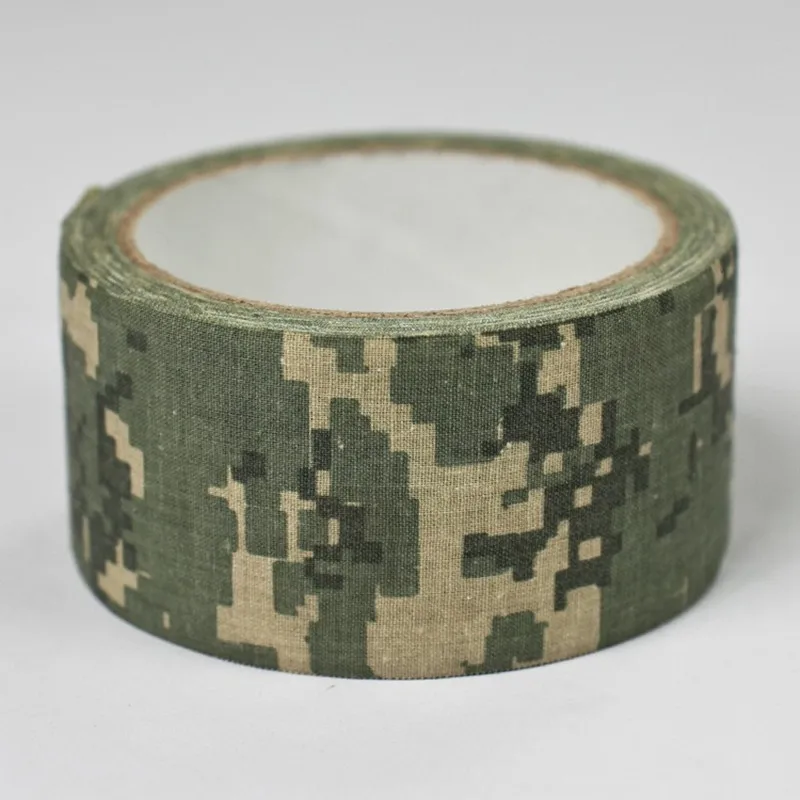 Multi-functional Camo Tape Self-adhesive Camouflage Hunting Paintball Airsoft Rifle Waterproof Non-Slip Stealth Tape 5M