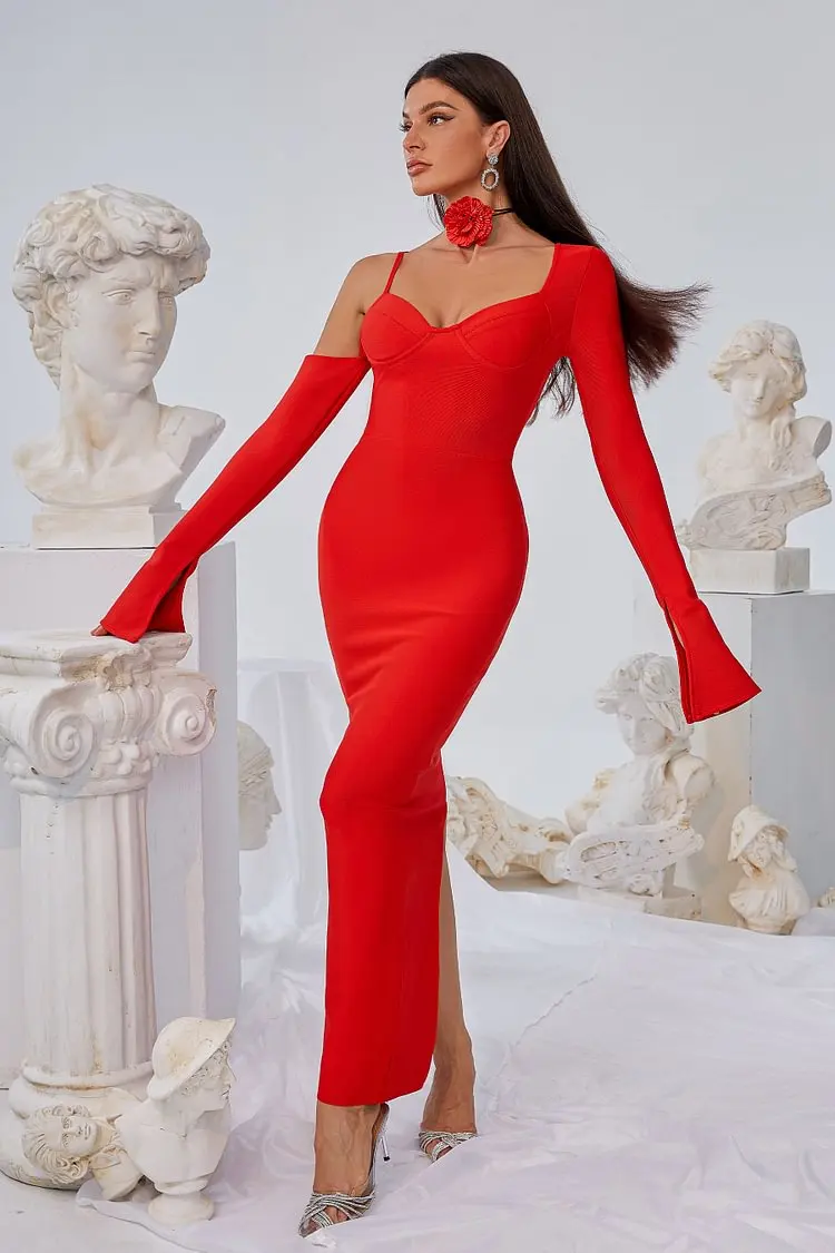 Рисунок 5 - Женское роскошное вечернее красное