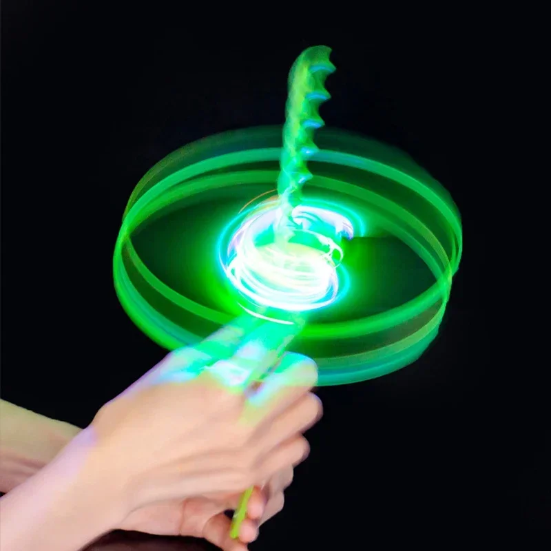 LED Luminous Bamboo Dragonfly Flying Saucers Outdoor Night Shooting Helicopters Flying Toys Kids Birthday Party Props children toys flying toy birthday party decorations