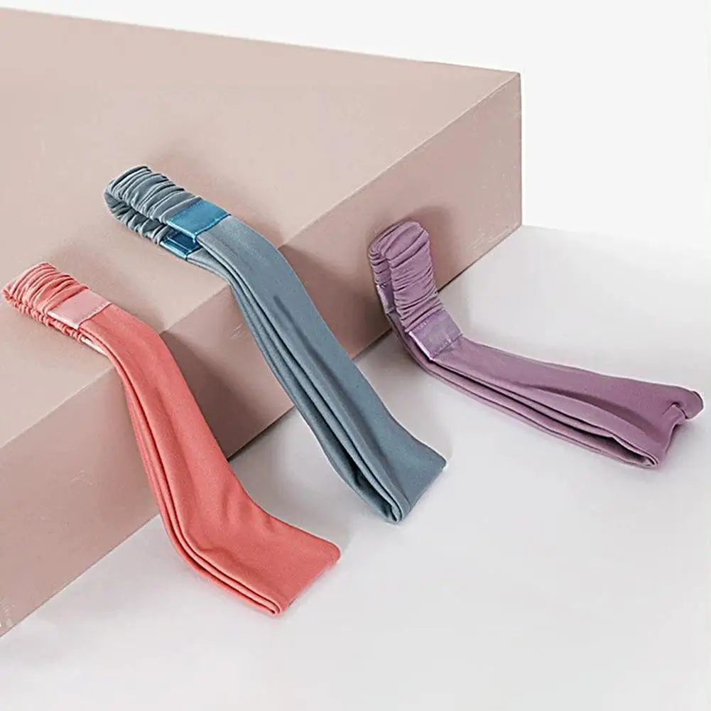 Uomo Sweatband Stretch Elastic Women Dancing Yoga Sports Sweatband Fast Dry Outdoor Running Headwrap Fitness Cycling Hair Band