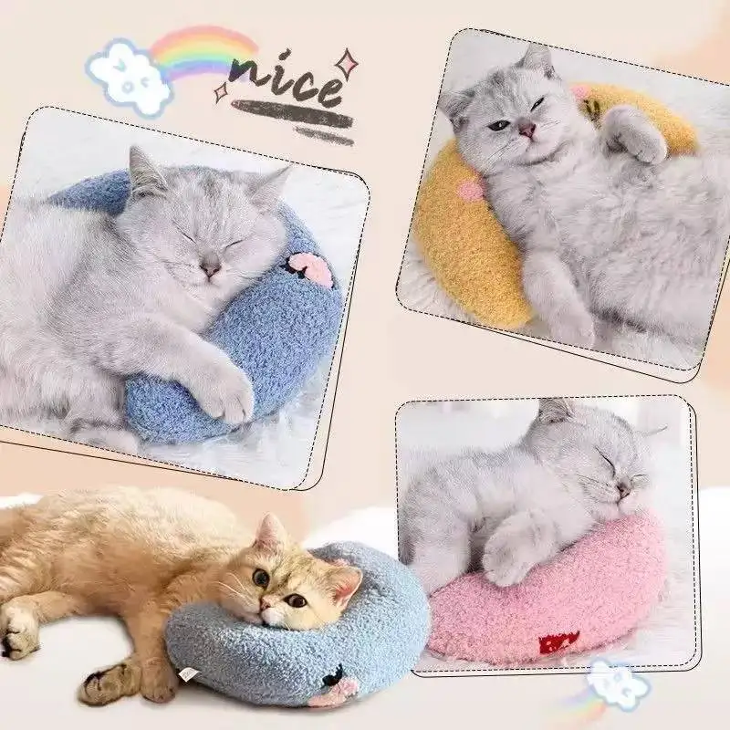 U-Shaped Plush Pet Comfort Pillow 2