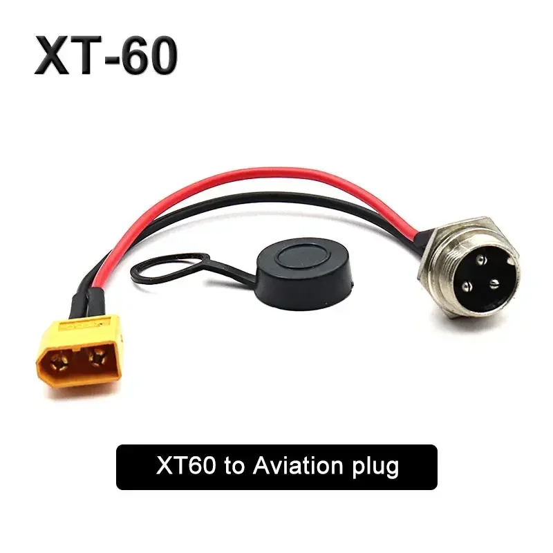 XT-60 to GX-16 Aviation Plug 2Pin 3Pin Male Female Charging Port