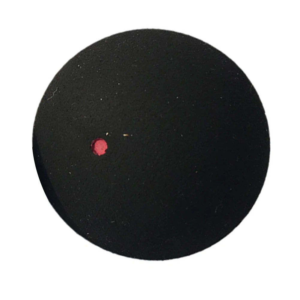 

1pc 39mm Squash Ball Medium-Speed Single Dot Squash Balls Rubber Black Beginner Squash Ball High Elasticity Training Squash