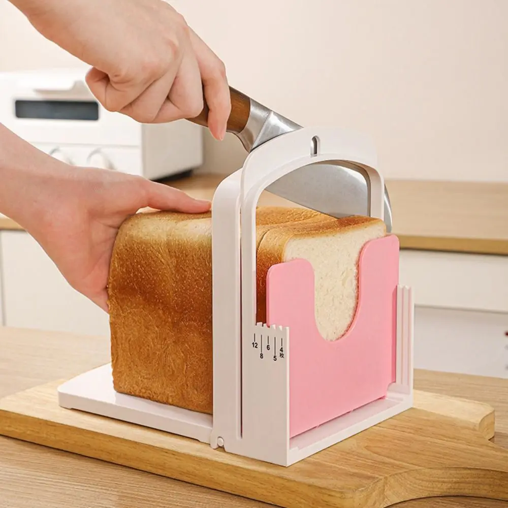 Foldable Toast Bread Slicer Stand DIY Homemade Bread Toast Loaf Slicing Machine Baking Tool Cutting Guide Tool baking tool,baking accessories