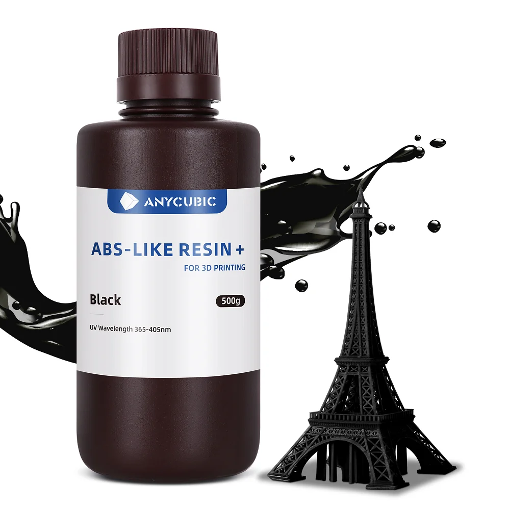 Resina Fotopolímero Padrão Anycubic Alta Precisão para Lcd Cura uv Rápida Abs-like Mais 3d Mais Recente 405nm - Imagem 3