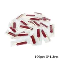 100pcs 5cm red