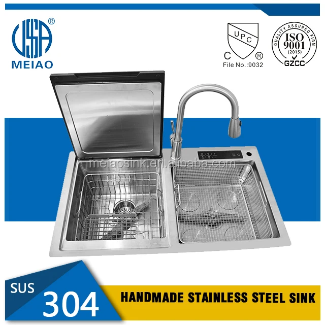 Meiao Automatic Stainless Steel Dishwasher High Performance Household Automatic Dishwasher 2