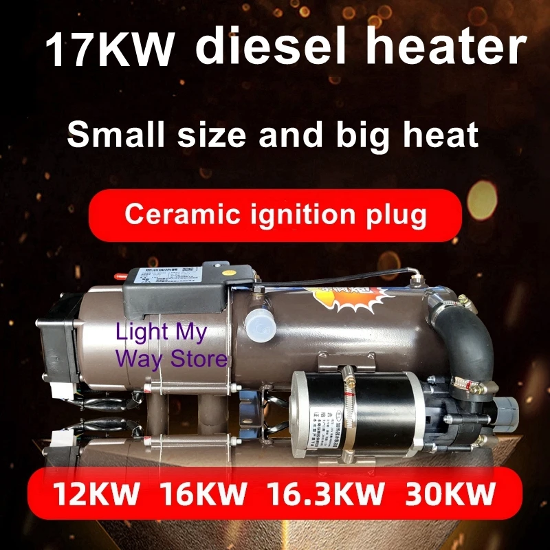 16.3KW 30KW Car Heater Diesel Warming Boiler Fuel Vehicle Diesel 12v 24v  Truck Engine Preheater - AliExpress