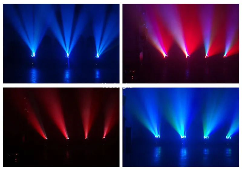 4 pieces with flycase 19*25w Led Bee Eye Moving Head 4IN 1 Stage Wash zoom Movin