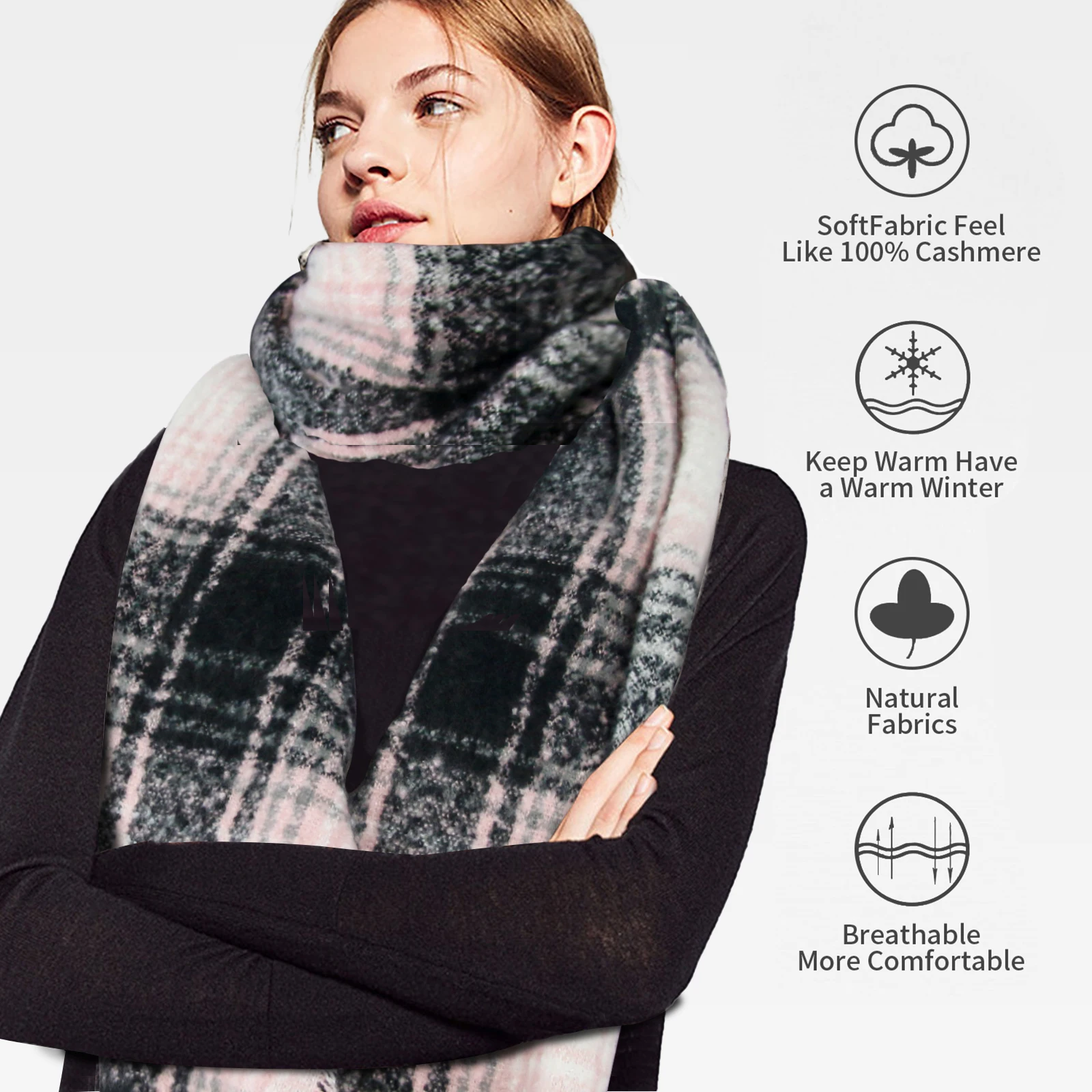 Рисунок 4 - Зимние женские шарфы SEIPAIKE