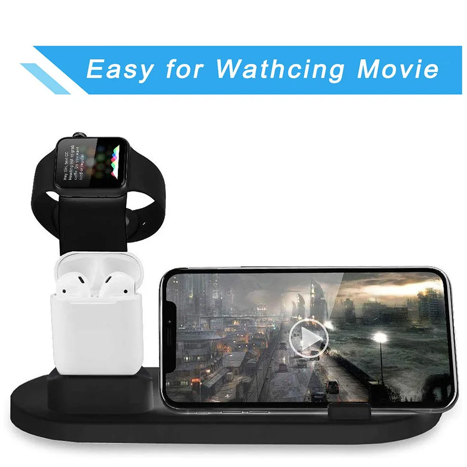 Wireless Charger 30W 7 in 1 For iPhone 14 13 12 Pro Max Apple Watch Airpods Pro iWatch 8 7 Fast Charging Dock Station