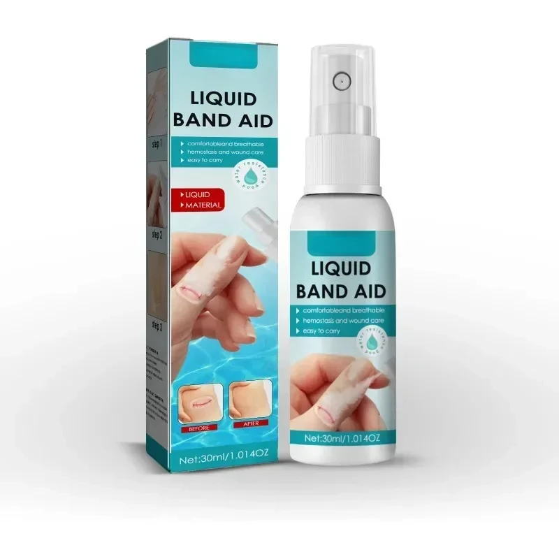Liquid Bandage 30ml Waterproof Liquid Spray Wound Healing Gel