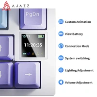 AJAZZ AK820 / AK820Pro Gaming Mechanical Keyboard 75% 82 Keys Wired Single Mode/Bluetooth Wireless Gamer Keyboard for Laptop PC - Image 6