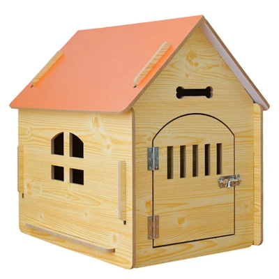 Naranja Puerta Madera